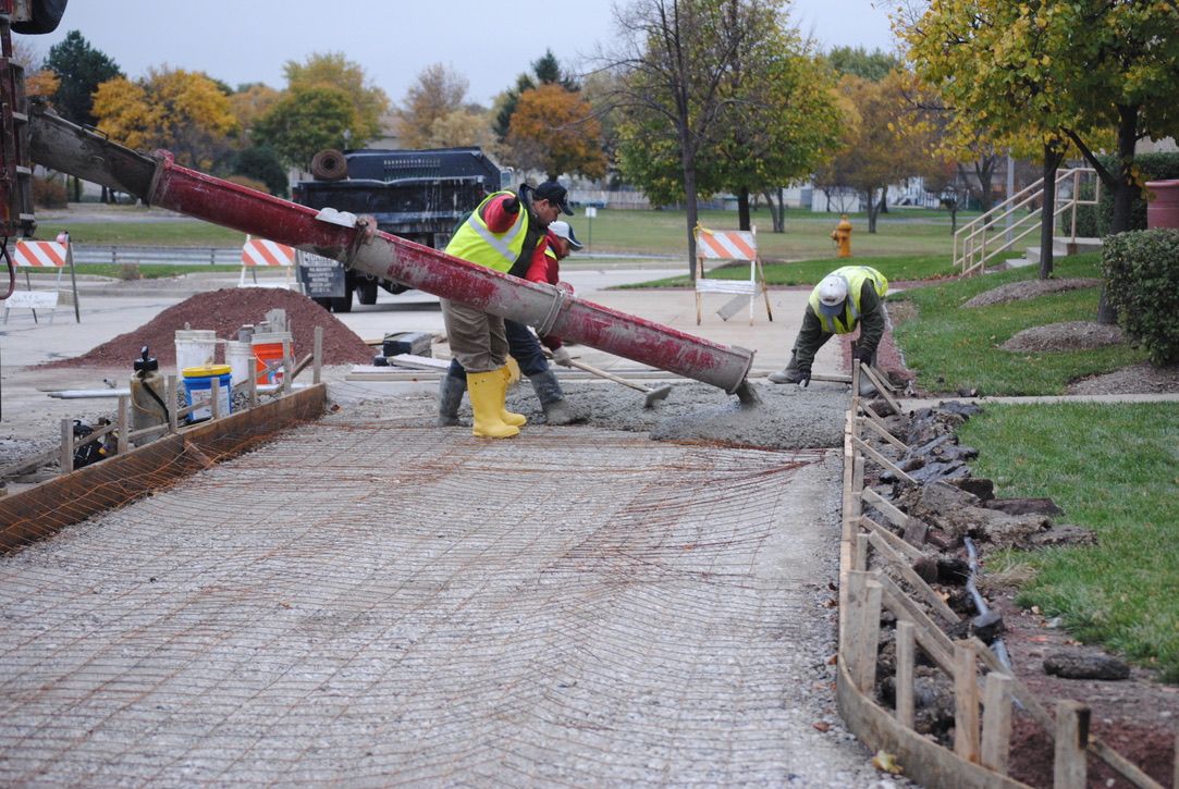 concrete flatwork | Chicago | blackhawk paving