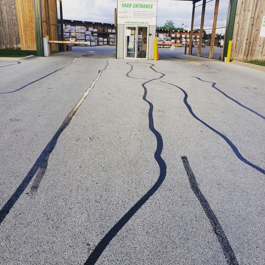 Why Hot Crack Sealing Is a Must for Your Winter Asphalt Parking Lot